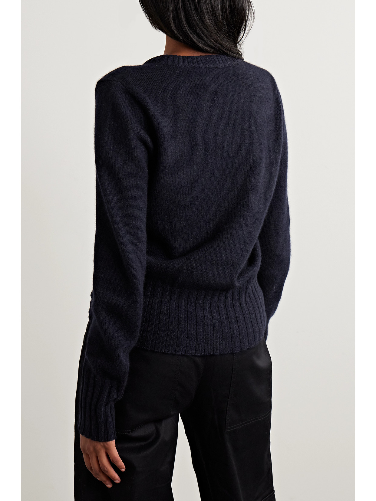 Allude + Net Sustain Cashmere Sweater In Blue