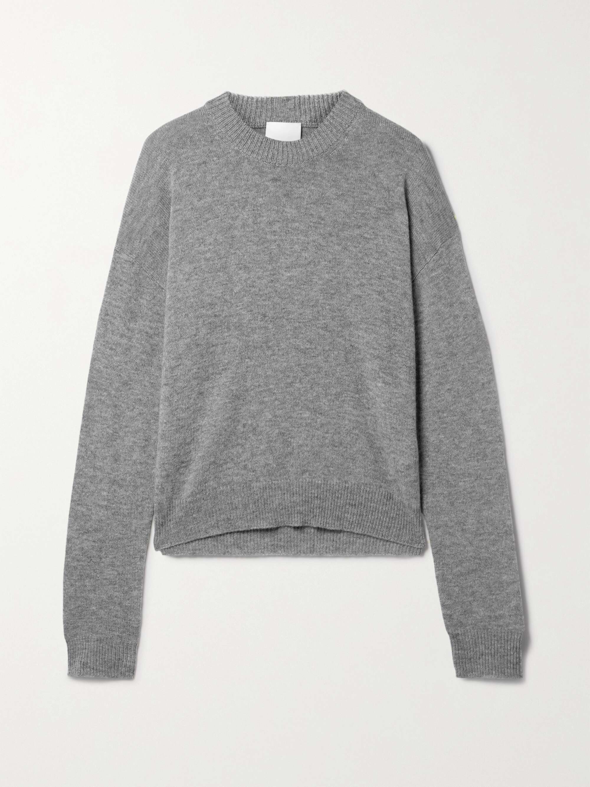 ALLUDE + NET SUSTAIN Wool and cashmere-blend sweater | NET-A-PORTER