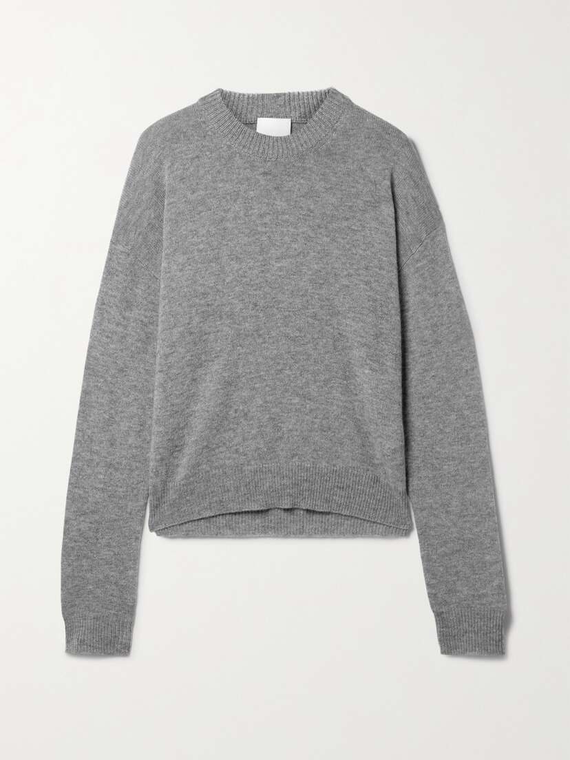 Allude + Net Sustain Wool And Cashmere-blend Sweater - x large