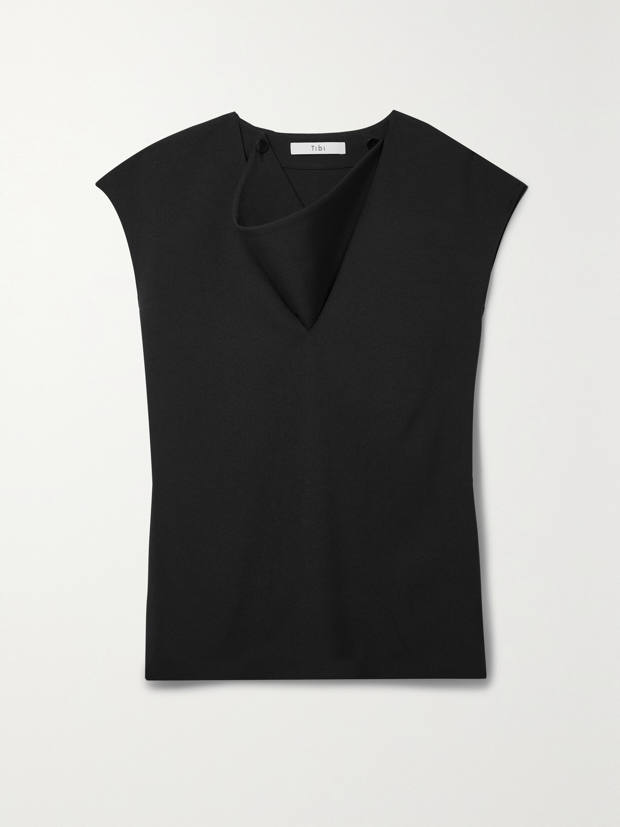 Tibi - Convertible Twill Tank - Black