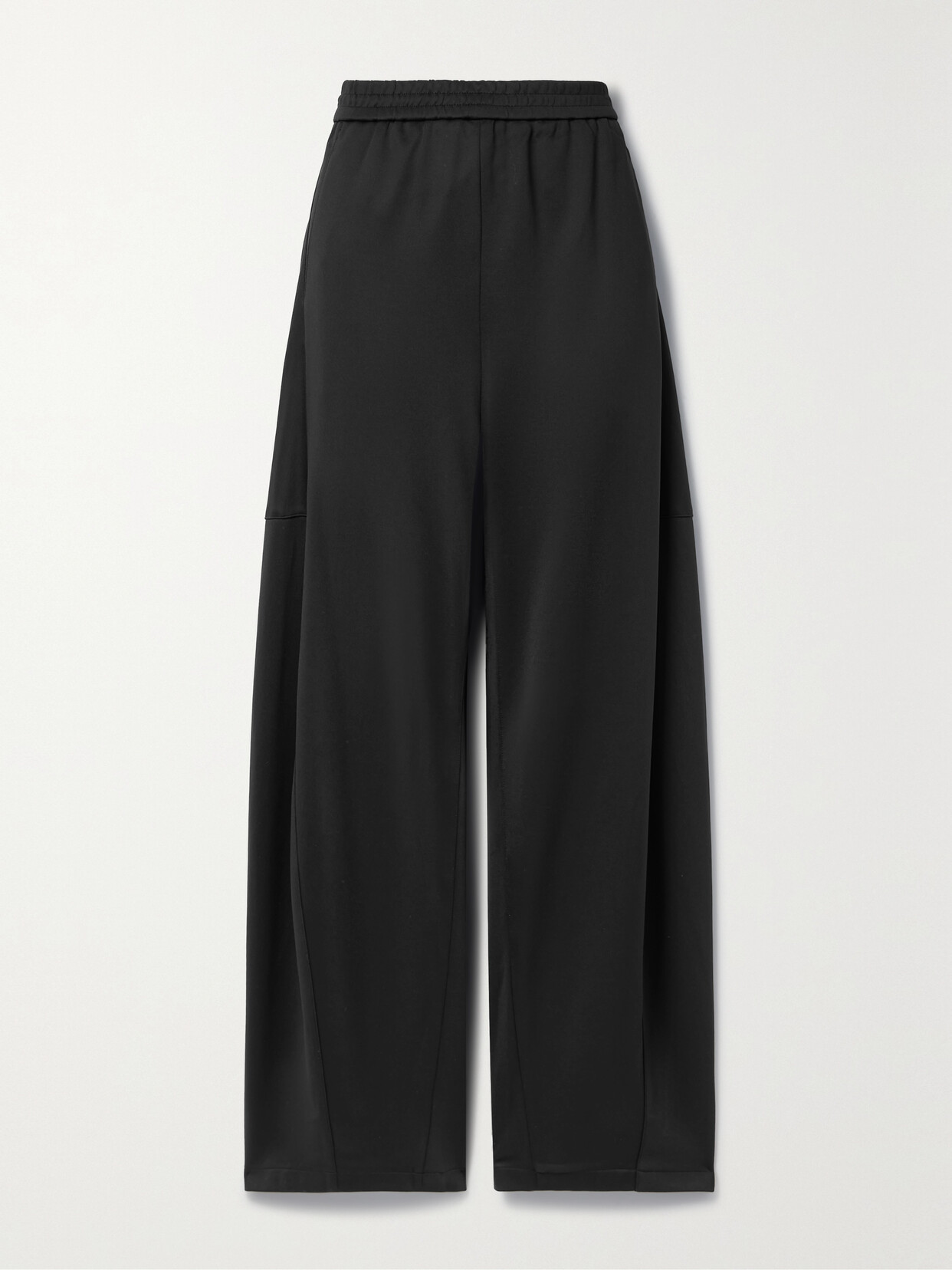 TIBI WINSLOW STRETCH-JERSEY TRACK PANTS