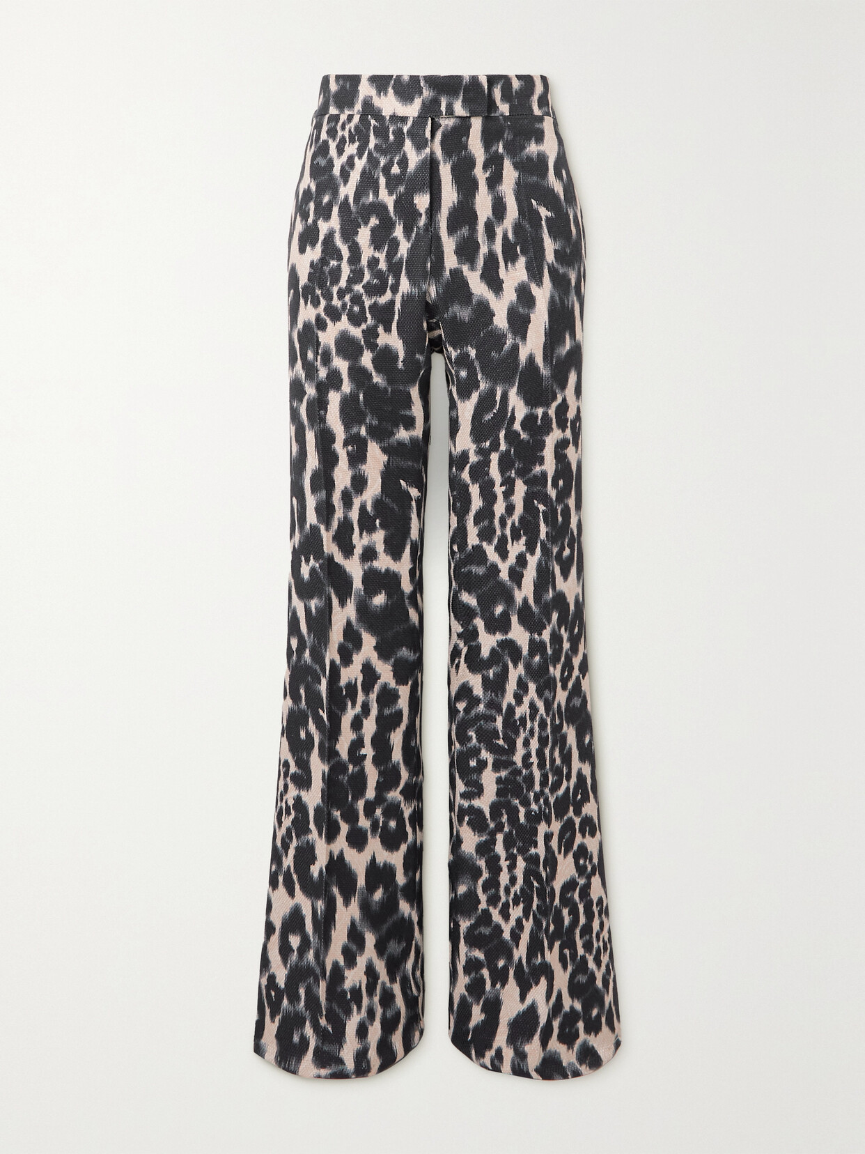 TOM FORD - Leopard-print Jacquard Flared Pants - Animal print