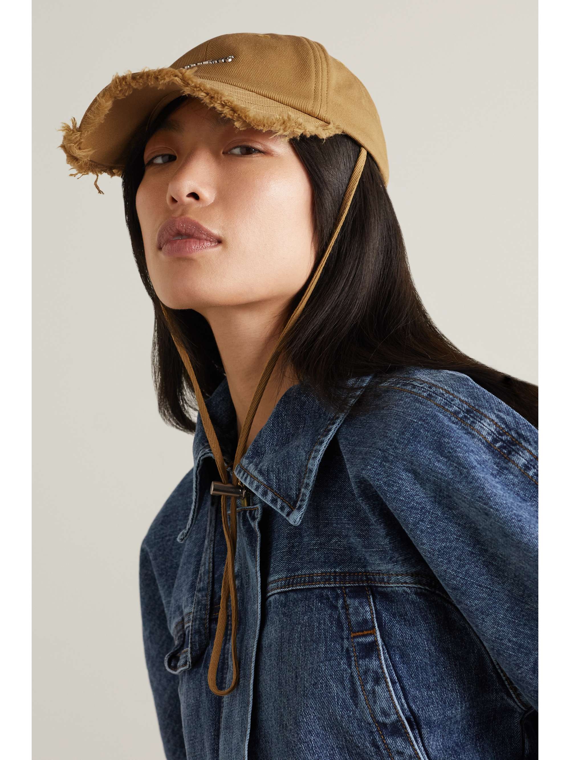 JACQUEMUS Cotton Twill Cap