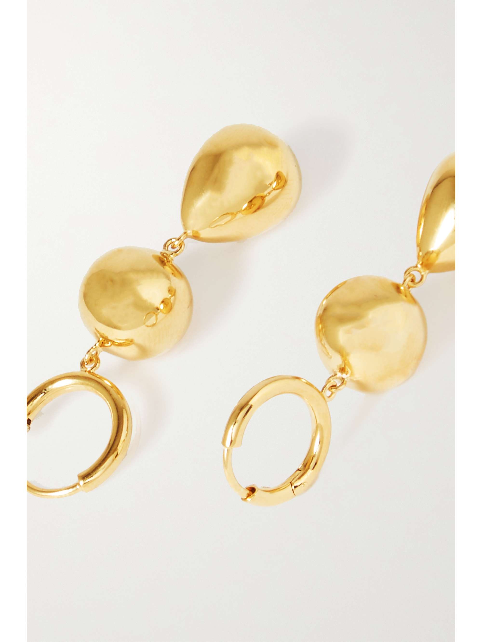 LIÉ STUDIO The Cathrine gold-plated earrings