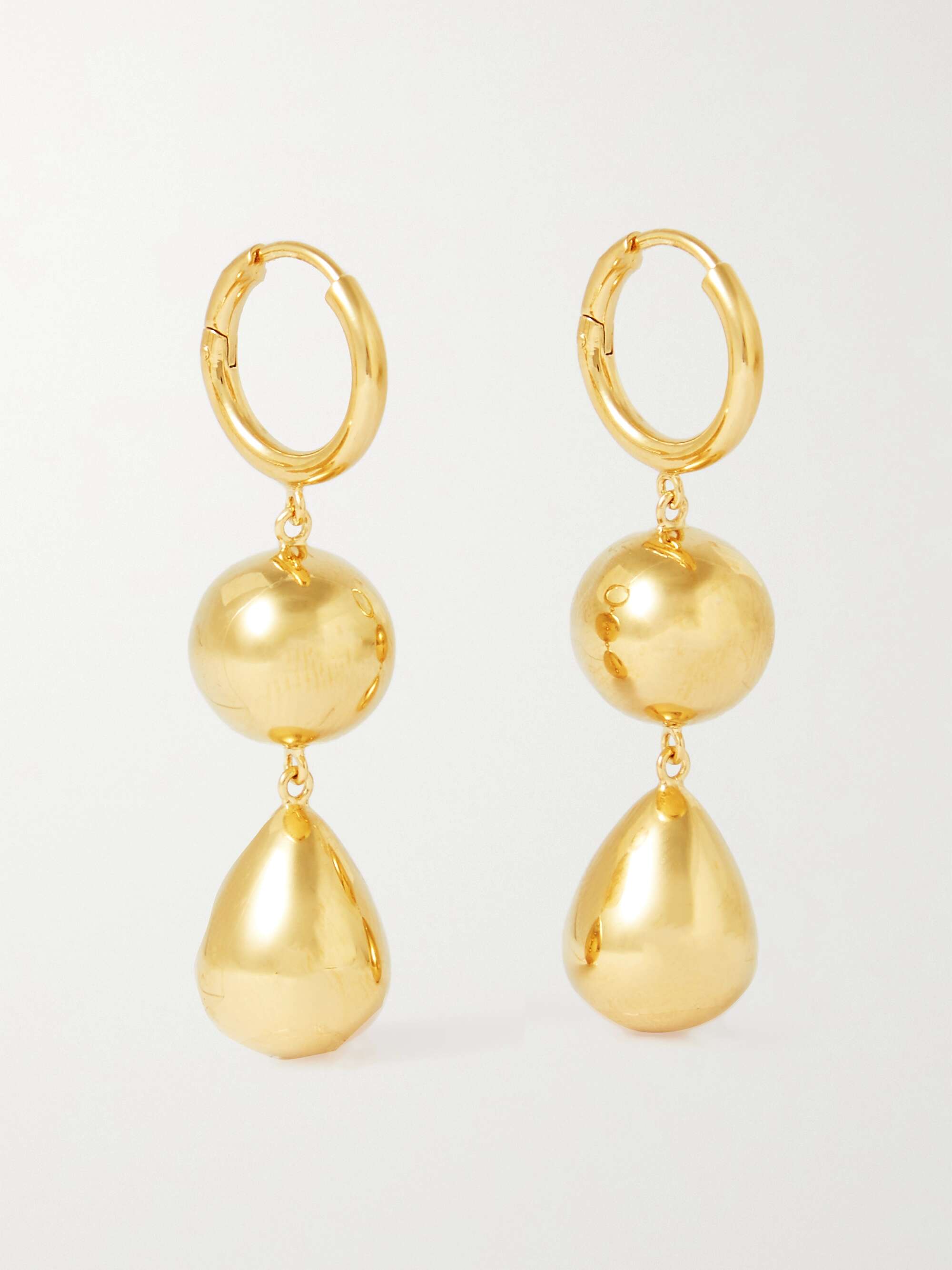 LIÉ STUDIO The Cathrine gold-plated earrings | NET-A-PORTER