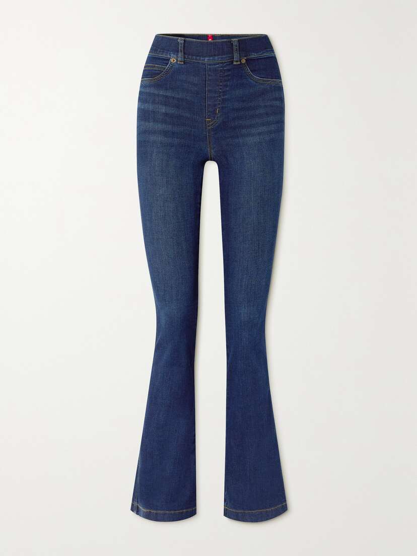 Spanx High-rise Flared Jeans