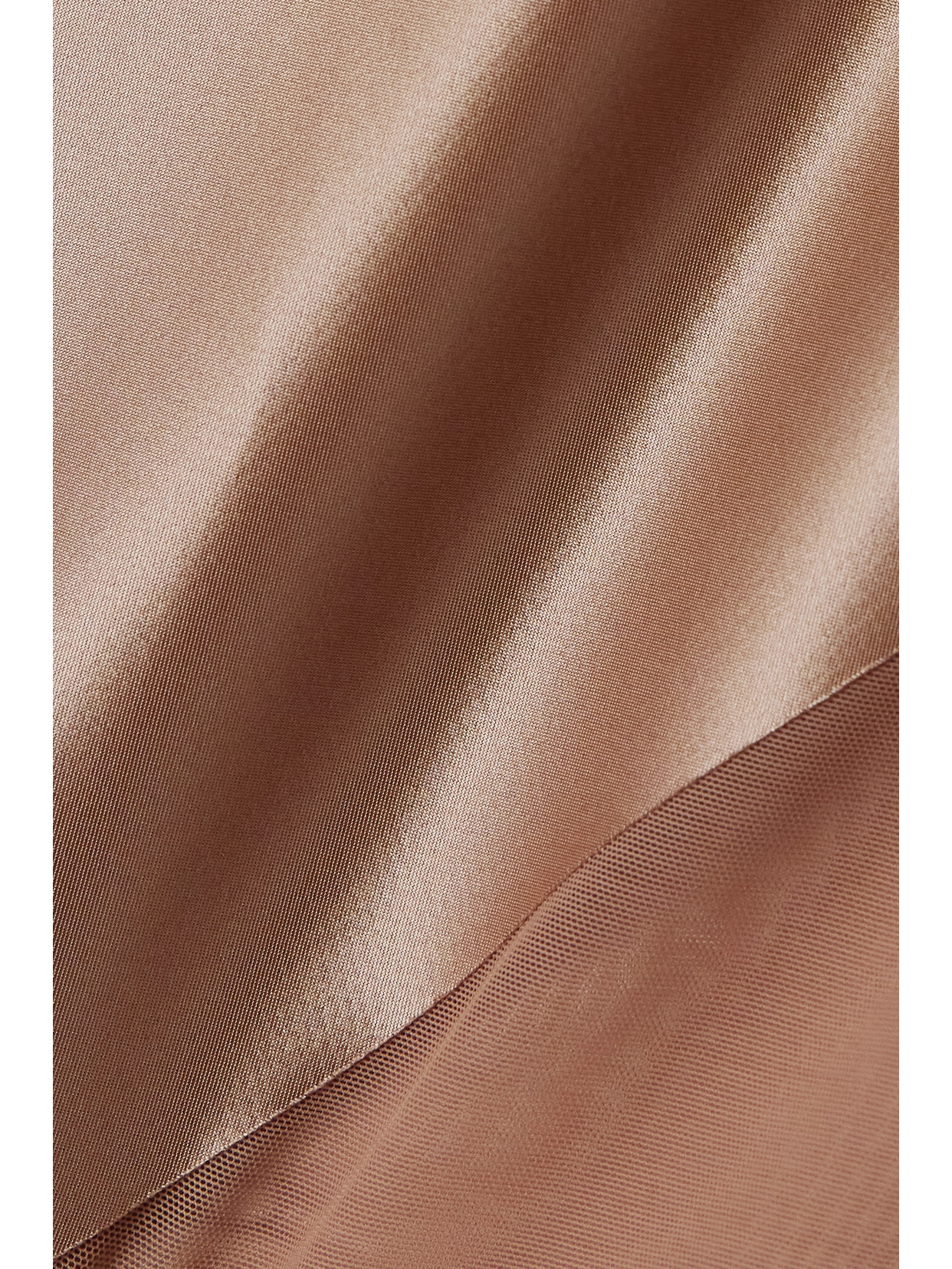 Spanx Shape Satin-x Booty-lifting Mid-thigh Short In Neutrals