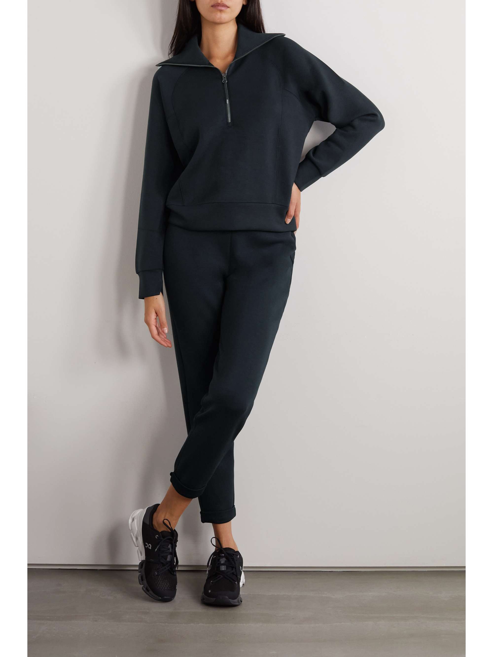 SPANX Active AirEssentials stretch-jersey sweatshirt