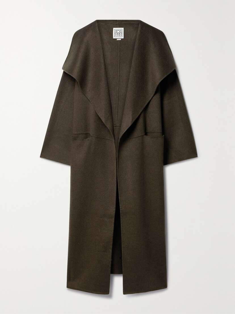TOTEME + Net Sustain Oversized Wool And Cashmere-blend Coat