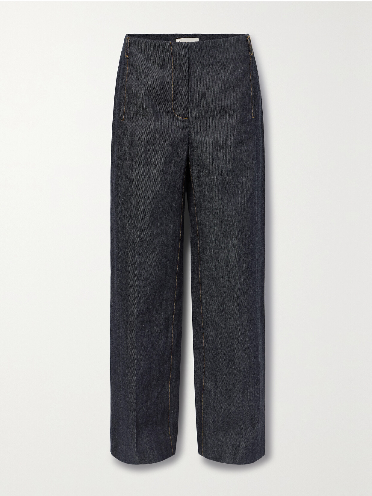 TORY BURCH HIGH-RISE STRAIGHT-LEG JEANS