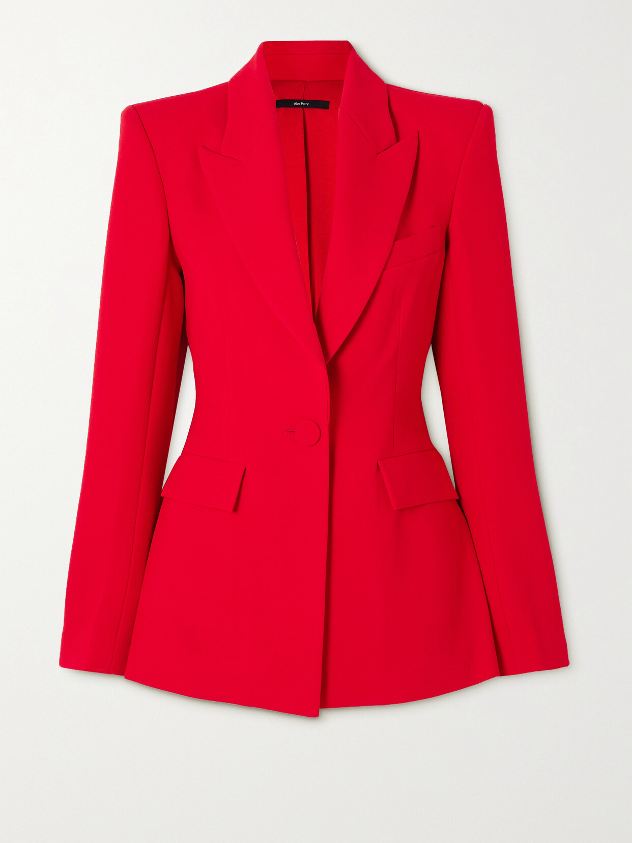 Alex Perry - Stretch-crepe Blazer - Red