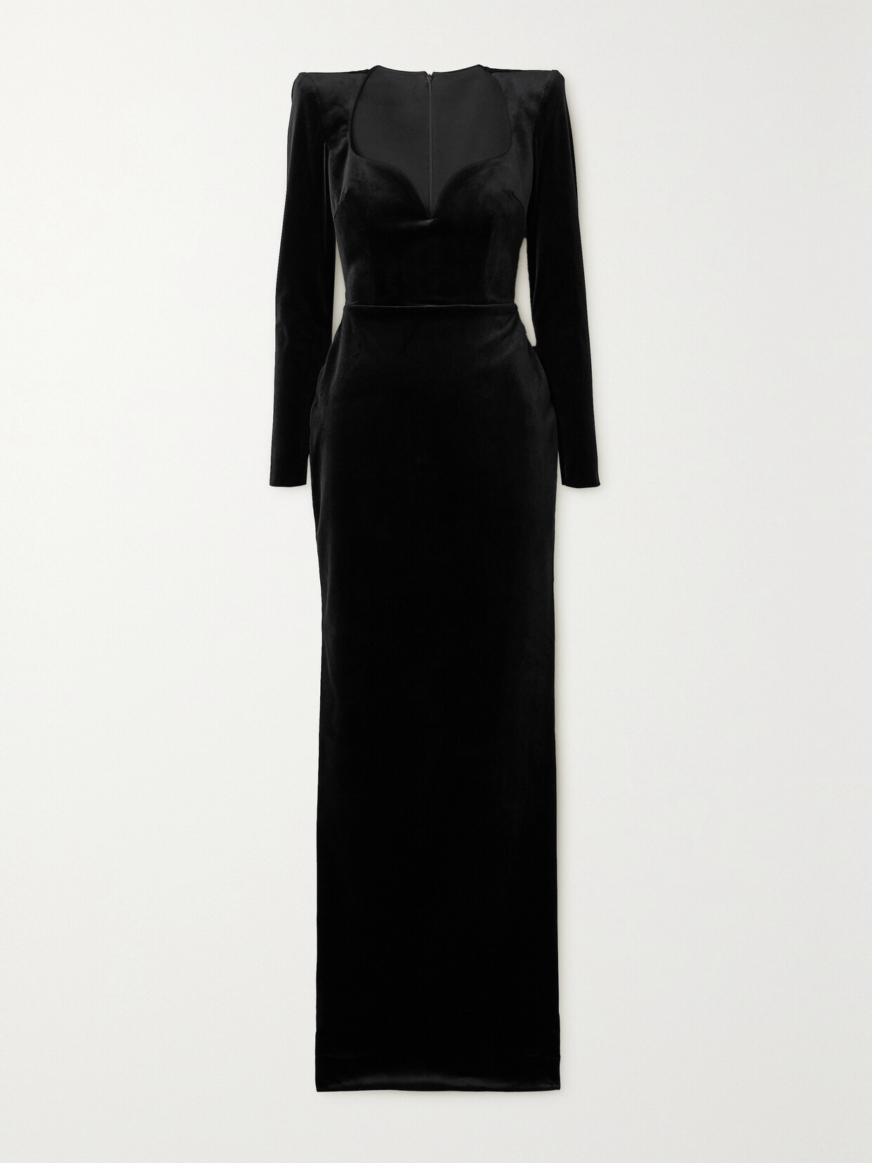 Alex Perry - Elison Velvet Gown - Black