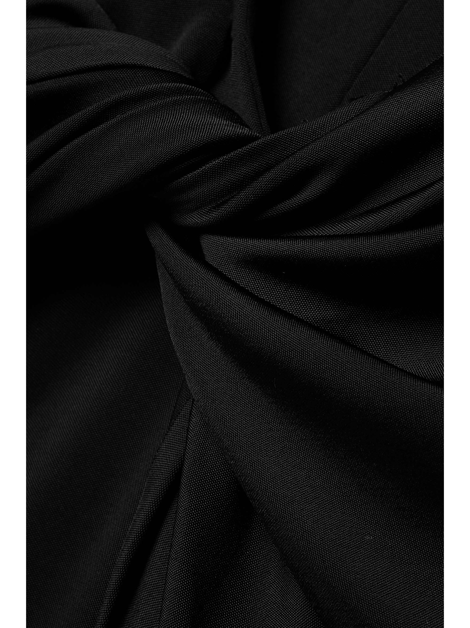 ET OCHS Olive cape-effect twist-front stretch-jersey gown