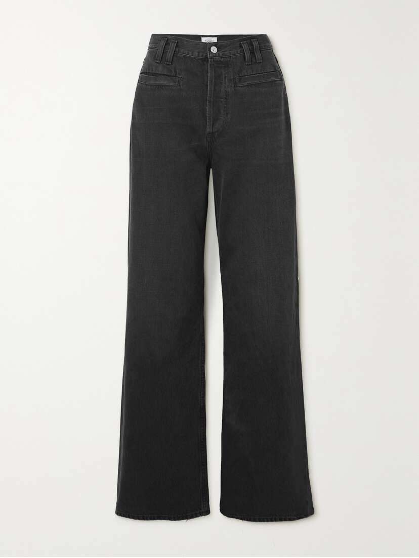 Citizens of Humanity + Net Sustain Gaucho Low-rise Organic Jeans