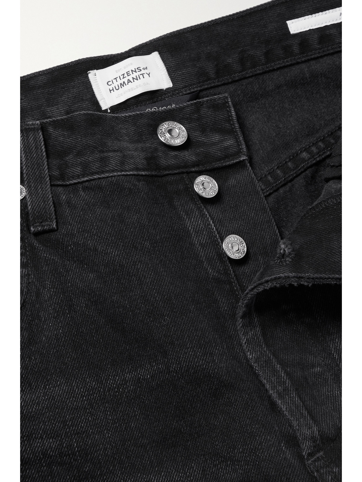 Citizen Of Humanity Citizens Of Humanity Ayla High Rise Baggy Cuffed Jeans In Black