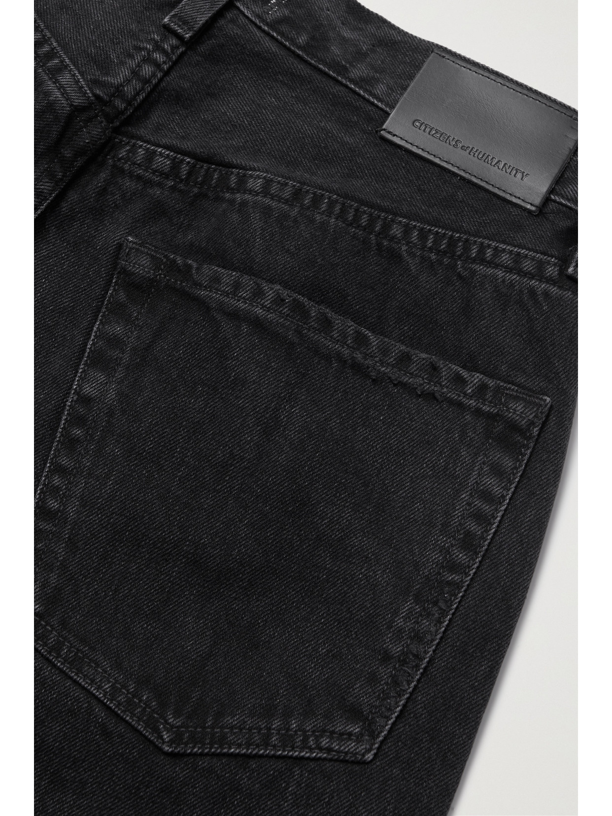 Citizen Of Humanity Citizens Of Humanity Ayla High Rise Baggy Cuffed Jeans In Black