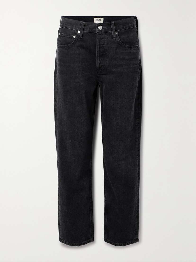 Citizens of Humanity + Net Sustain Devi High-rise Straight-leg Organic Jeans