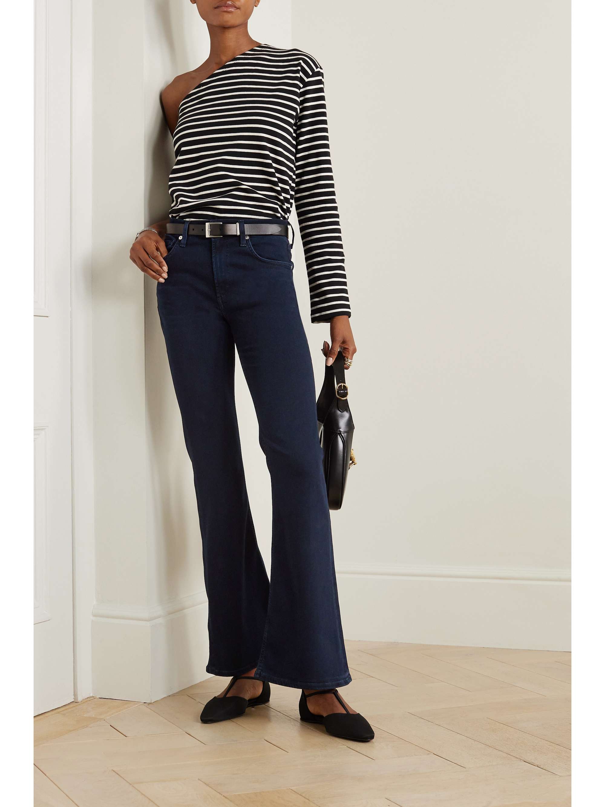 CITIZENS OF HUMANITY Isola flared stretch-denim jeans | NET-A-PORTER