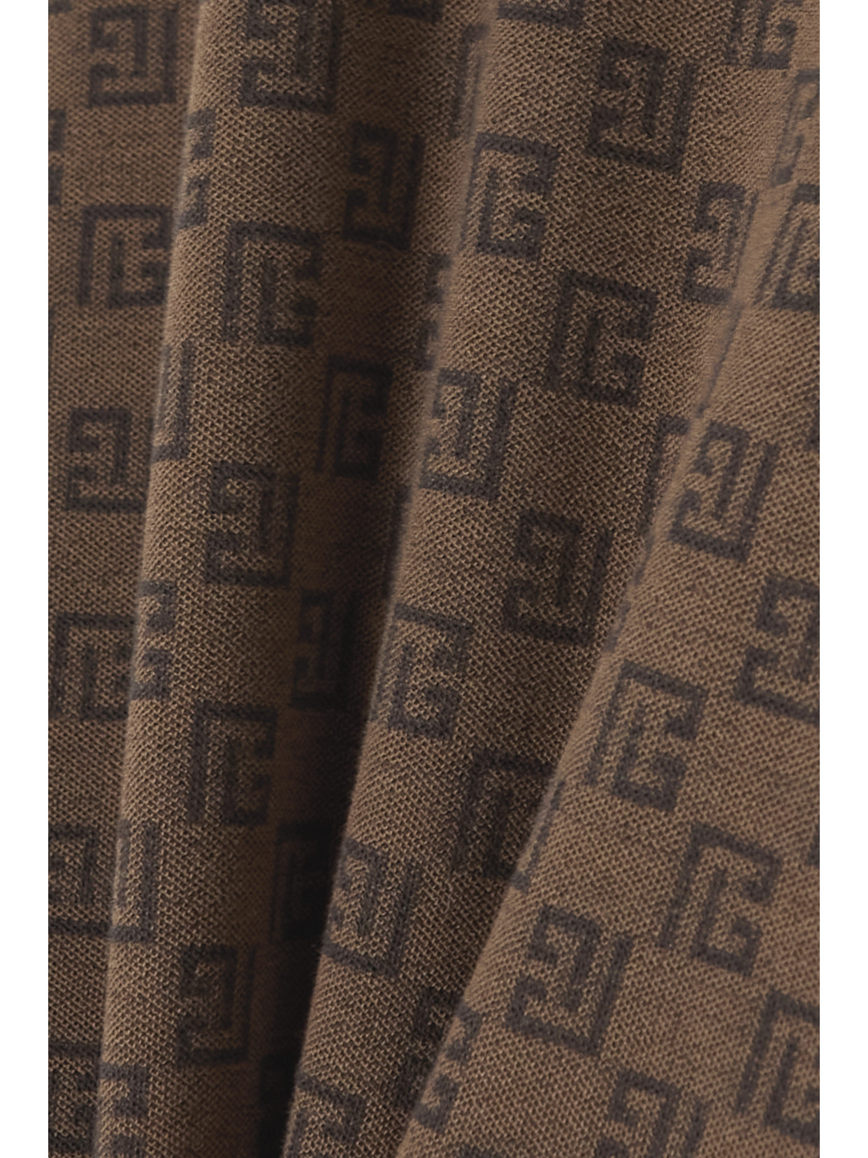 Balmain Cotton-blend Logo-jacquard Flared Ski Pants In Brown