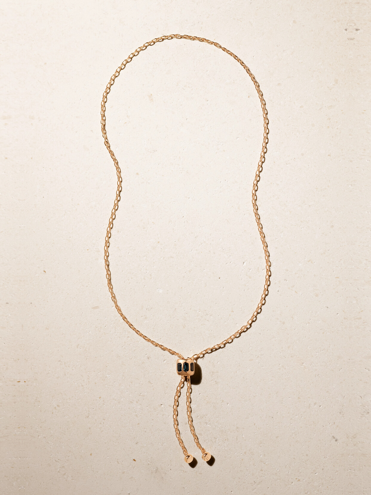 Pomellato Iconica 18-karat Rose Gold Topaz Necklace