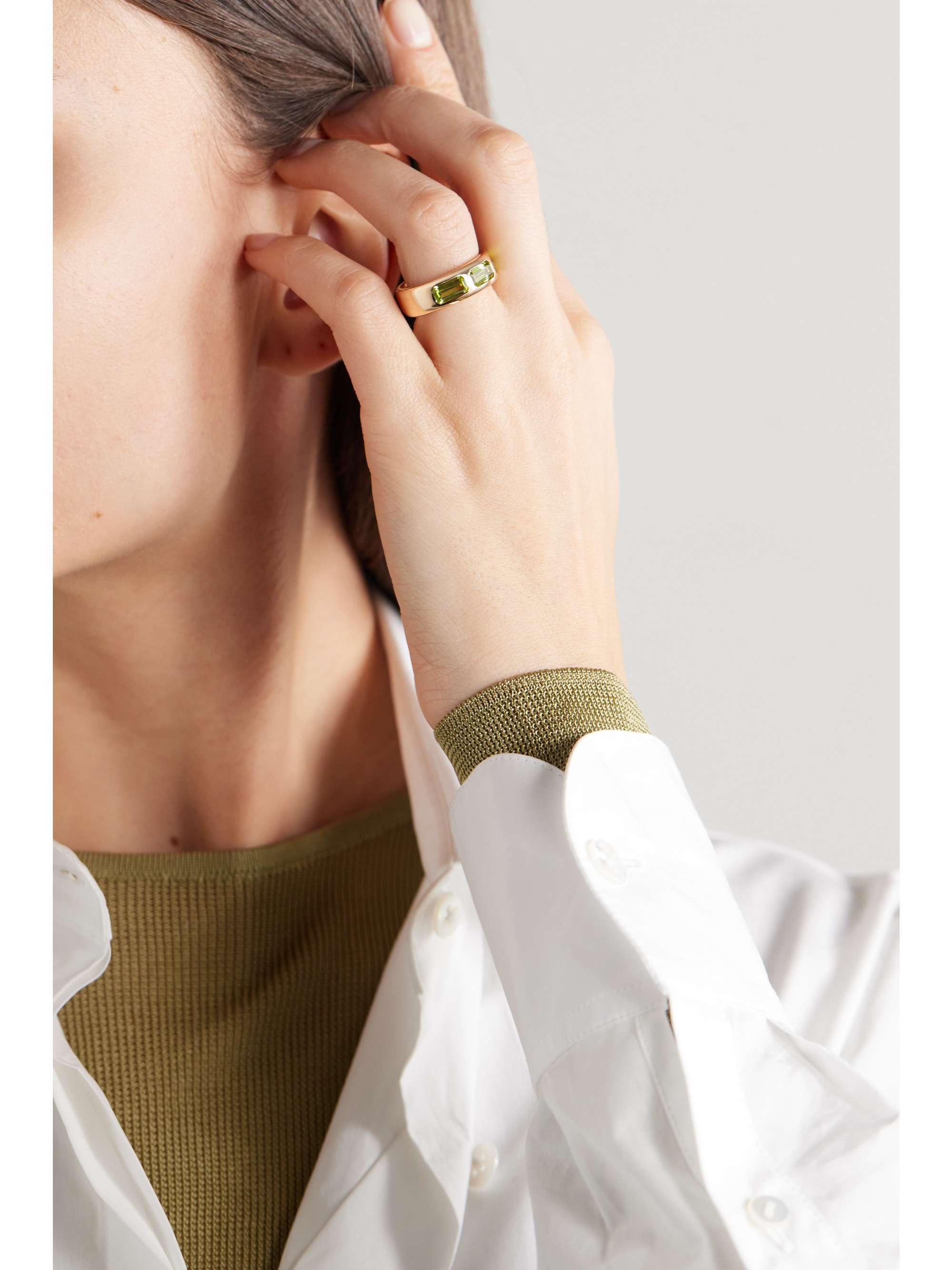 Pomellato peridot ring deals