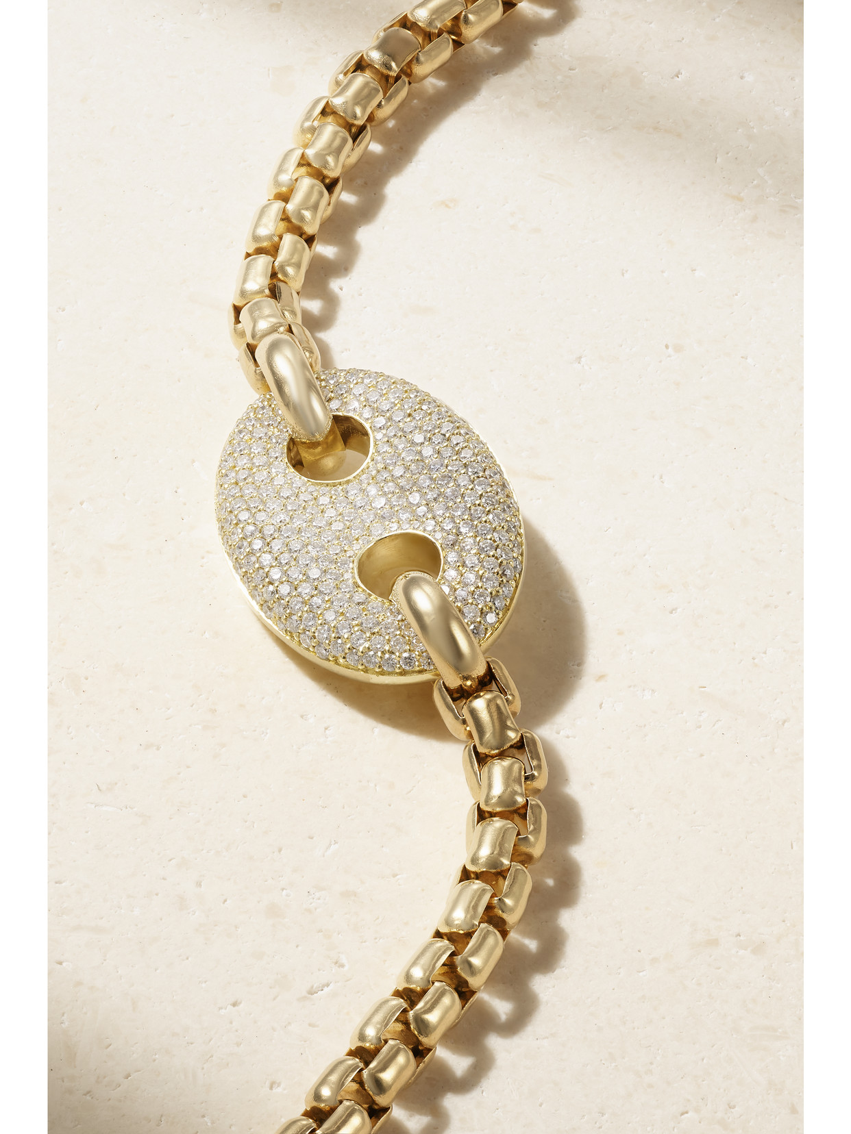 Jenna Blake 18-karat Gold Diamond Bracelet In Gold