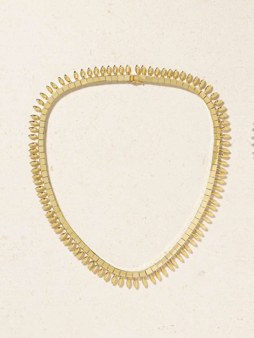 Jenna Blake Cleopatra 18-karat Gold Neckalce