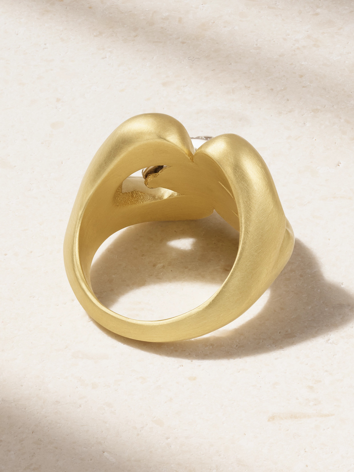 Jenna Blake Nautical 18-karat Gold Diamond Ring In Gold