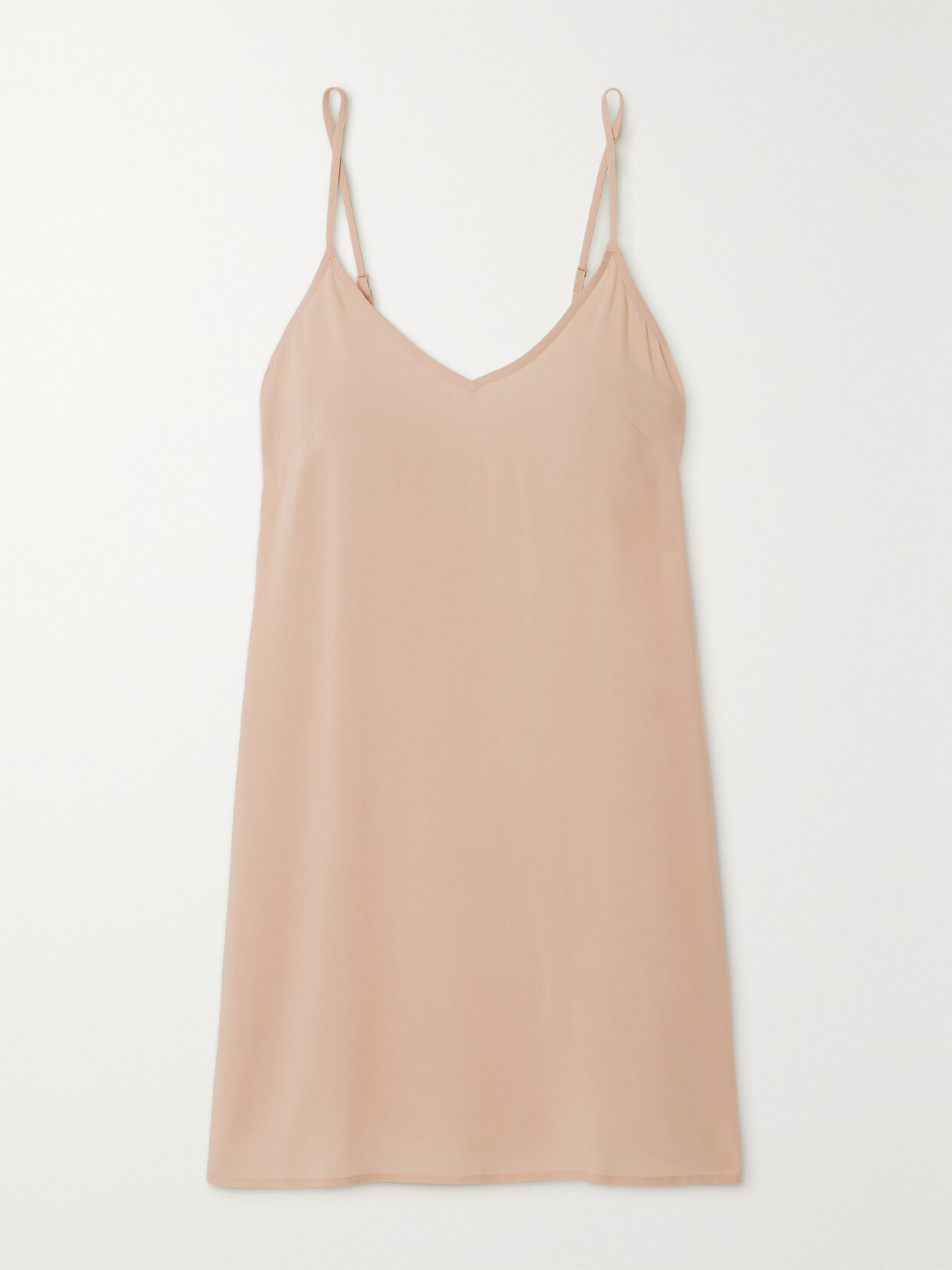 Eres Secrète Courte Charmeuse Chemise - Pink