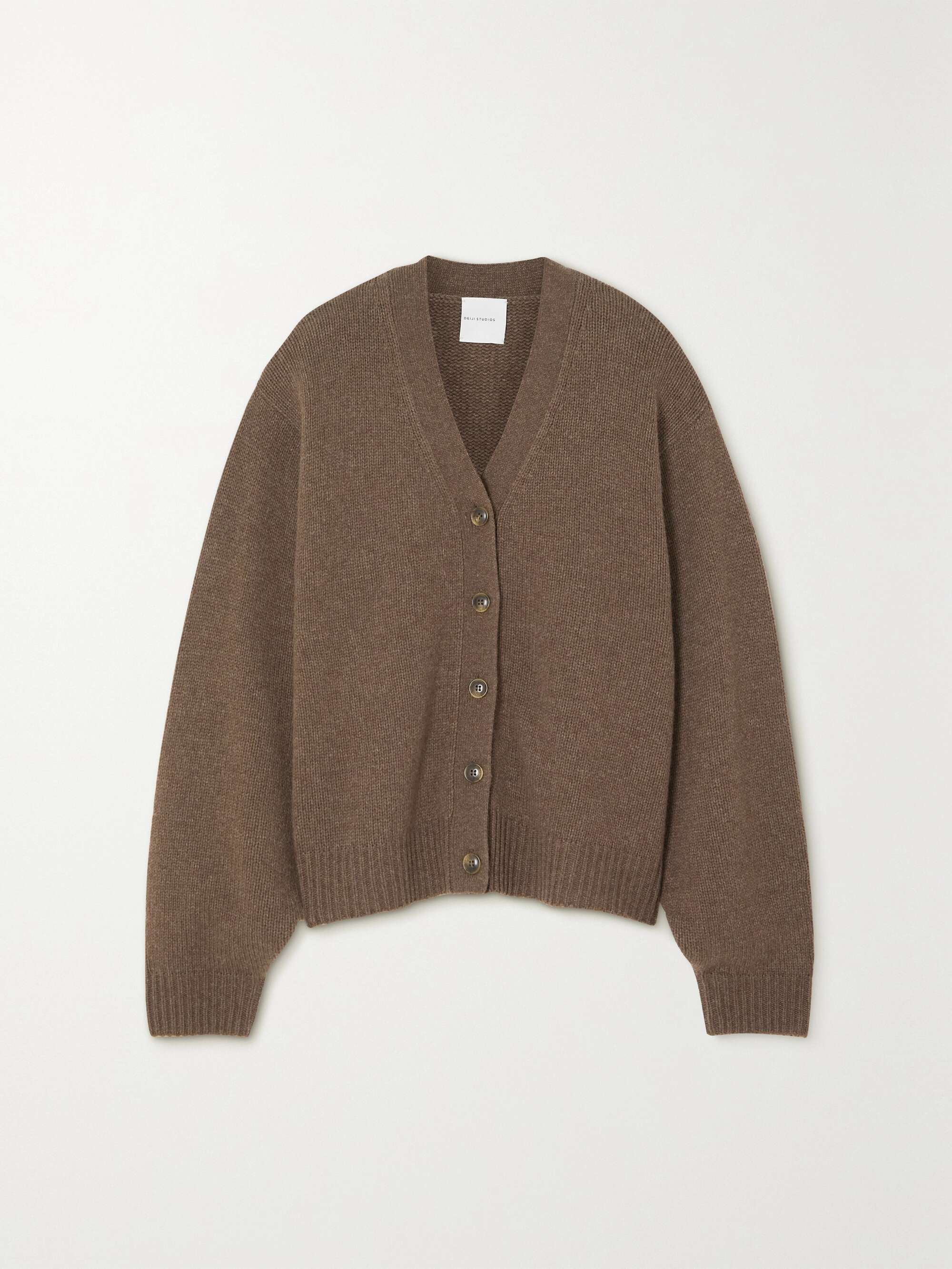 DEIJI STUDIOS + NET SUSTAIN wool-blend cardigan | NET-A-PORTER