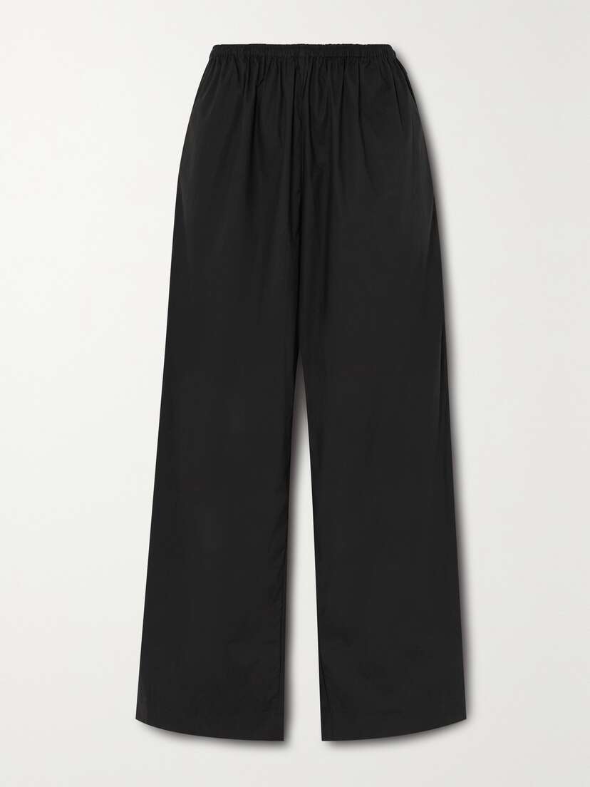 Deiji Studios Ease Organic Cotton-poplin Pants