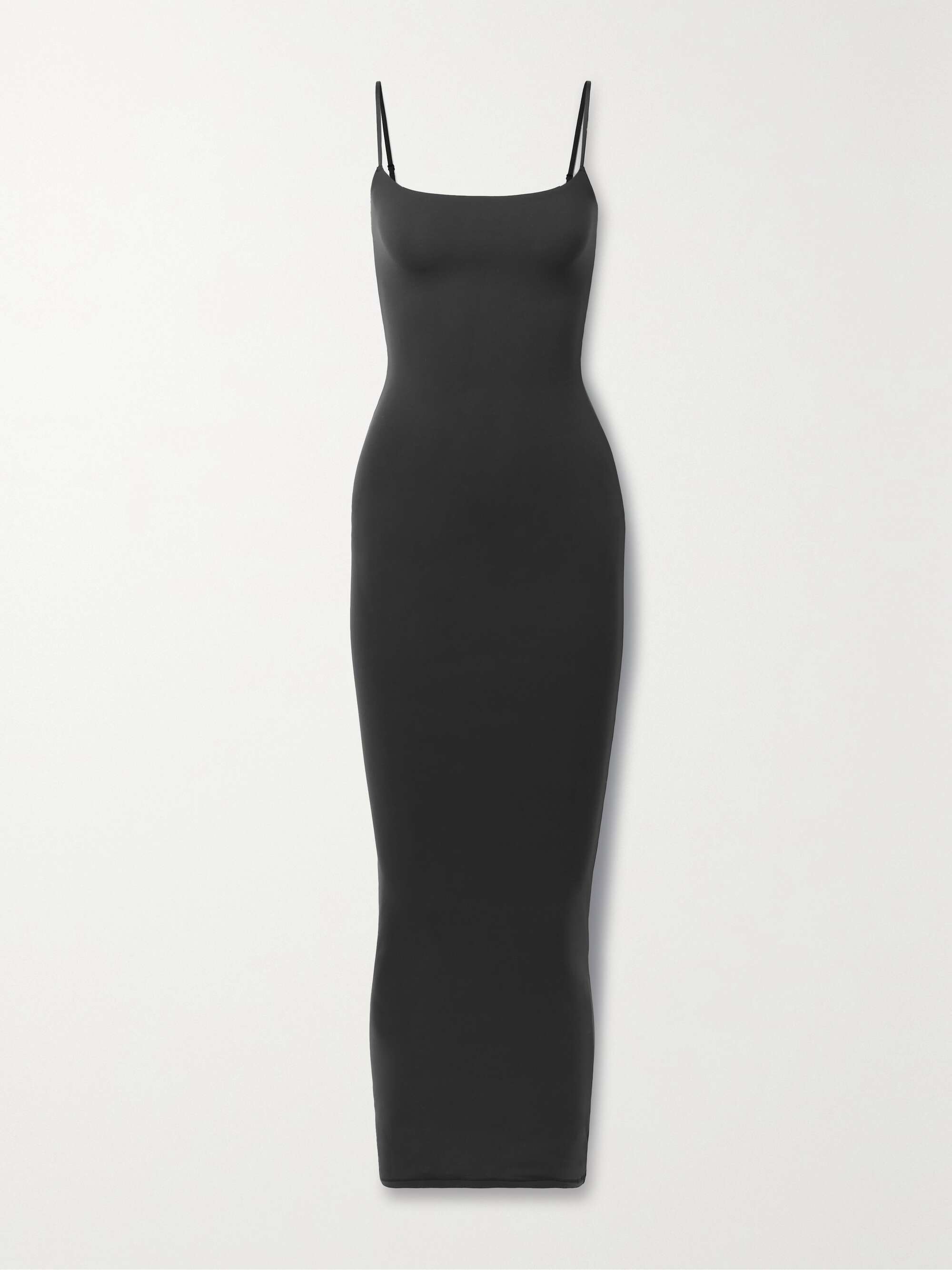 SKIMS Fits Everybody Long Slip Dress - Onyx