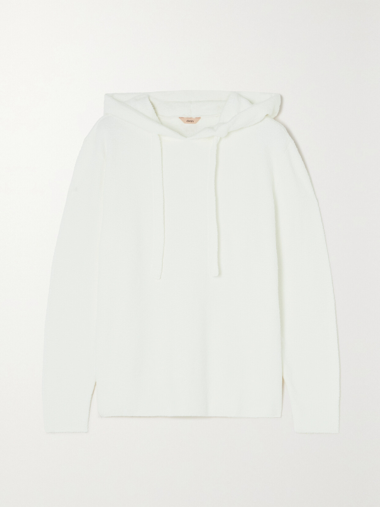 Eberjey - + Net Sustain Recycled-bouclé Hoodie - Ivory