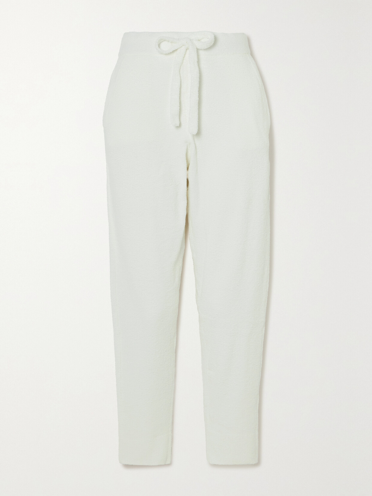 Eberjey - + Net Sustain Recycled-bouclé Track Pants - Ivory