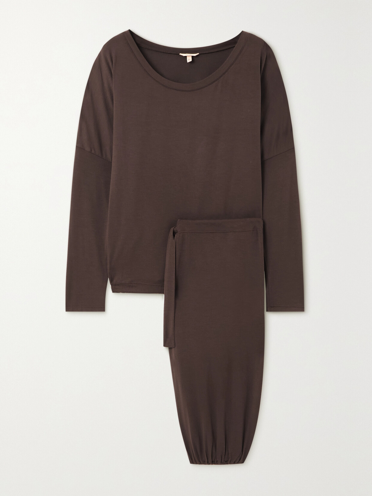 Eberjey - +net Sustain Gisele Stretch-tencel™ Modal Pajama Set - Brown