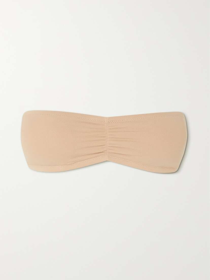 Skin + Net Sustain Gretel Stretch Organic Pima Cotton Bandeau Bra - xx large