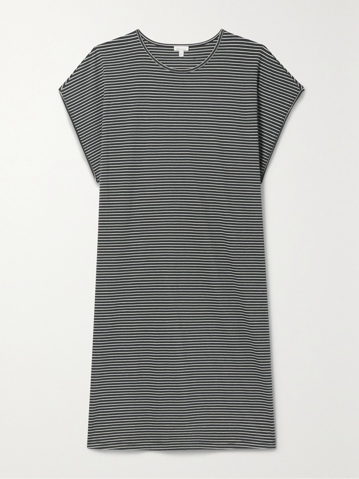 Skin Cheyenne Striped Pima Cotton-jersey Nightdress