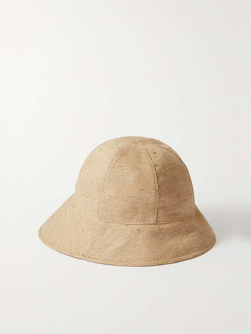 Loro Piana Olimpia Embroidered Cotton-tweed Sunhat