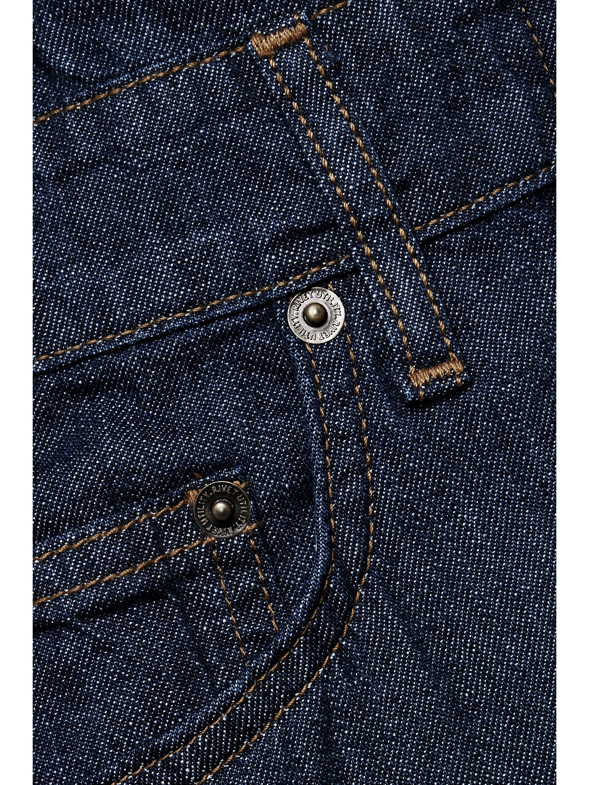 RIVET UTILITY Boyfriend denim jumpsuit thumbnail