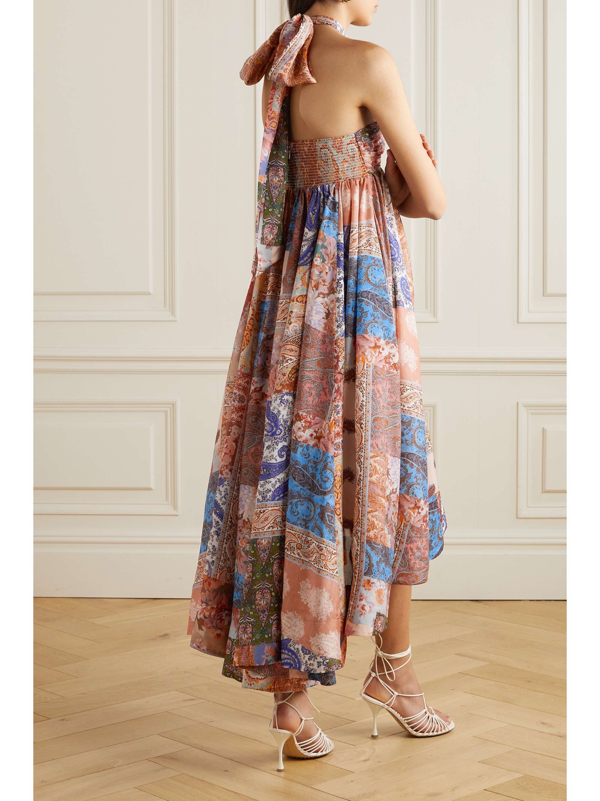 ジマーマン レディース ワンピース トップス Devi halter-neck silk