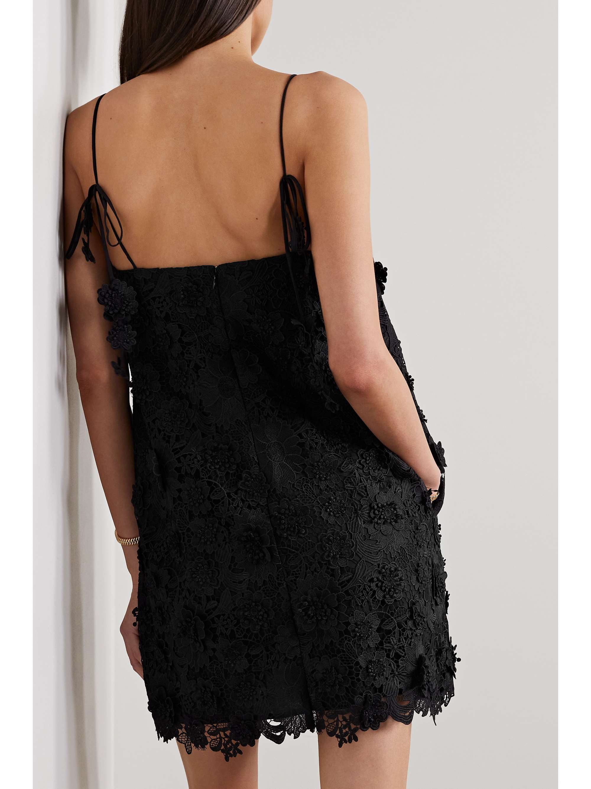 ZIMMERMANN Raie guipure lace mini dress