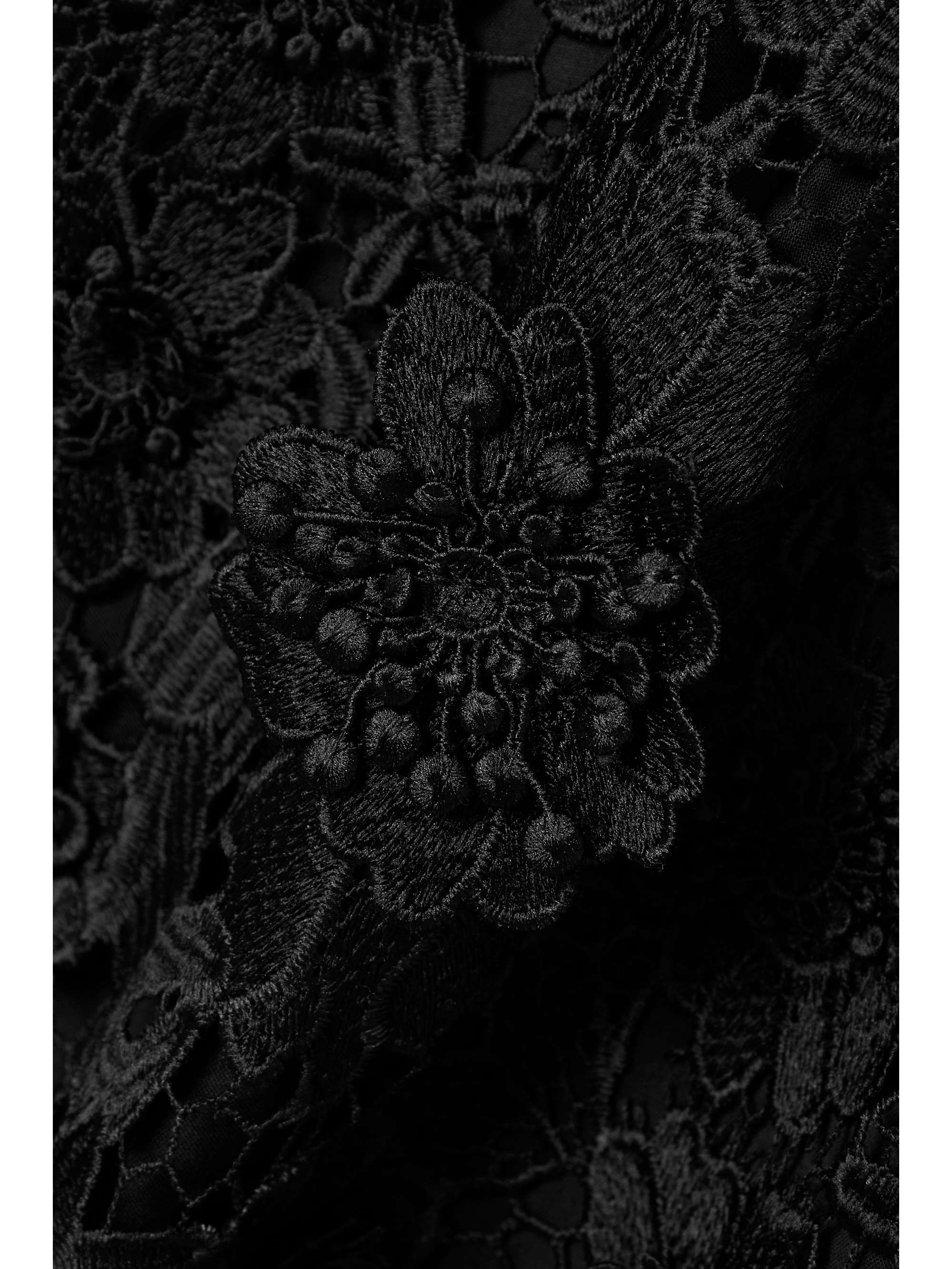 ZIMMERMANN Raie guipure lace mini dress