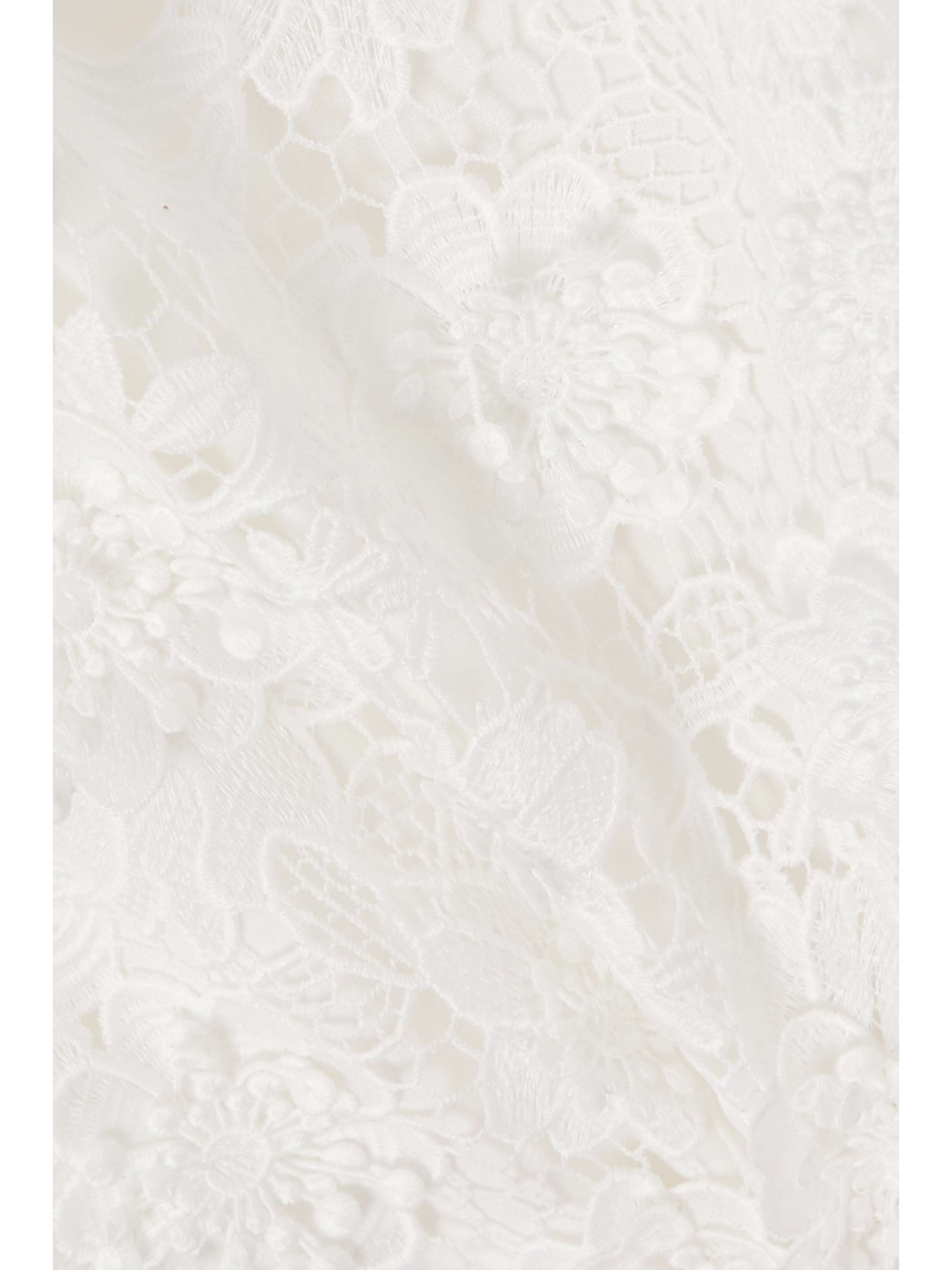 ZIMMERMANN Raie guipure lace mini dress