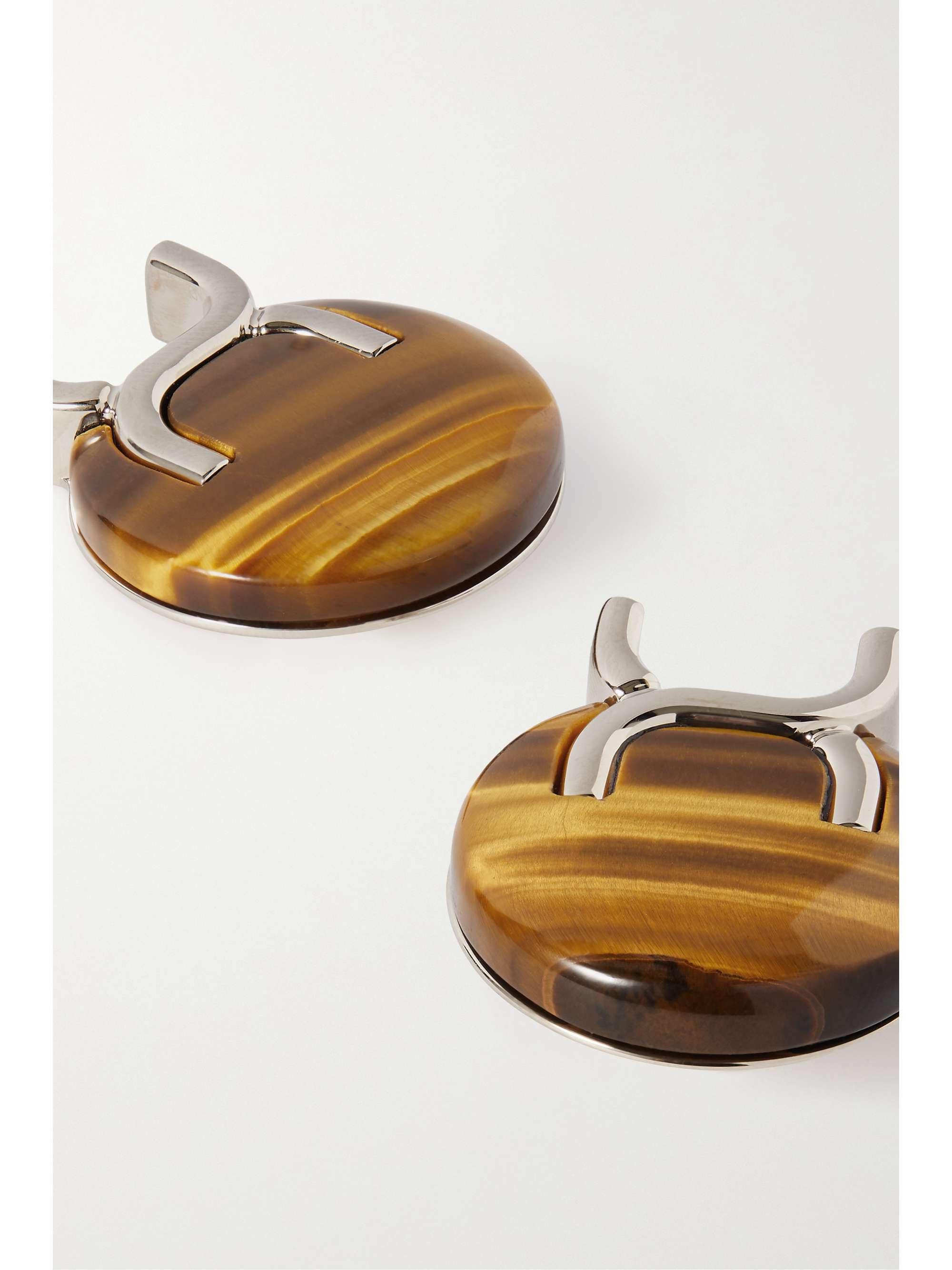 CHLOÉ Marcie silver-tone earrings
