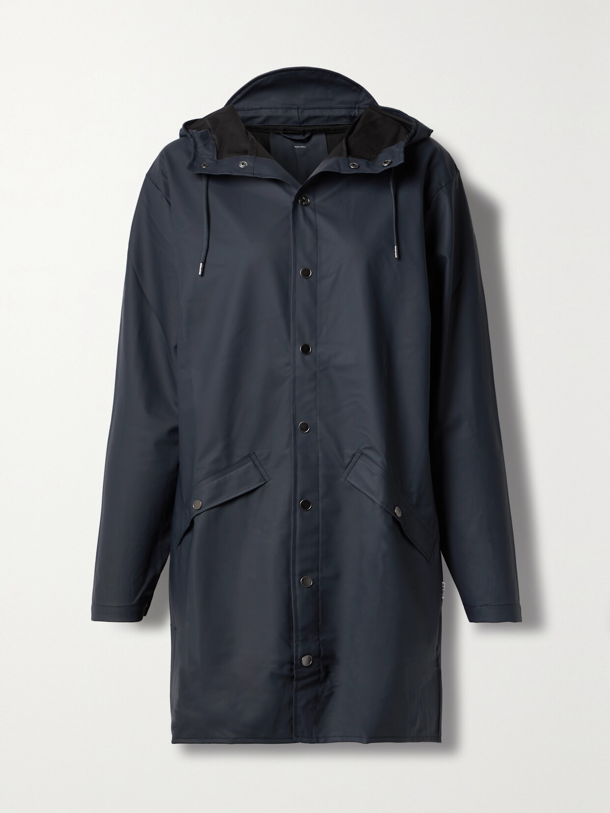 Rains Hooded Coated-shell Jacket