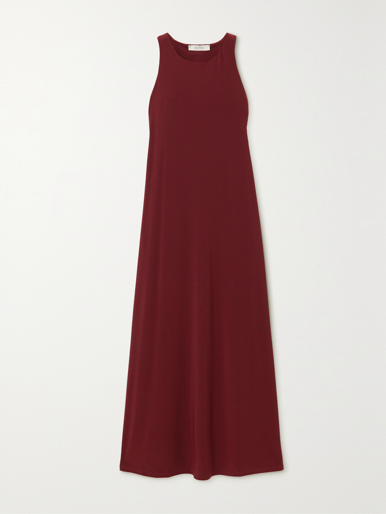 Max Mara Lana Stretch-jersey Maxi Dress In Red | ModeSens