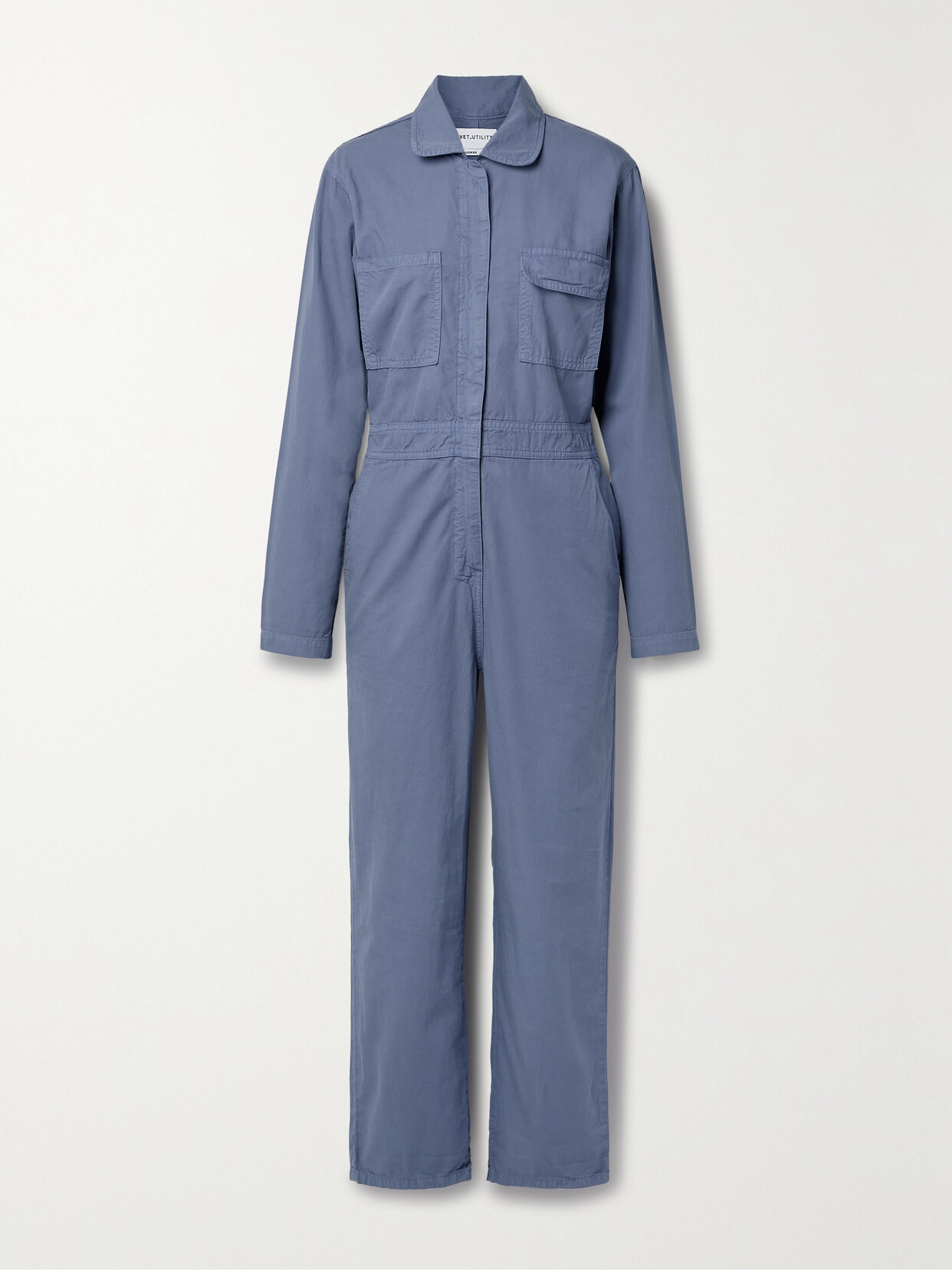 Rivet Utility Looker Cotton-canvas Jumpsuit