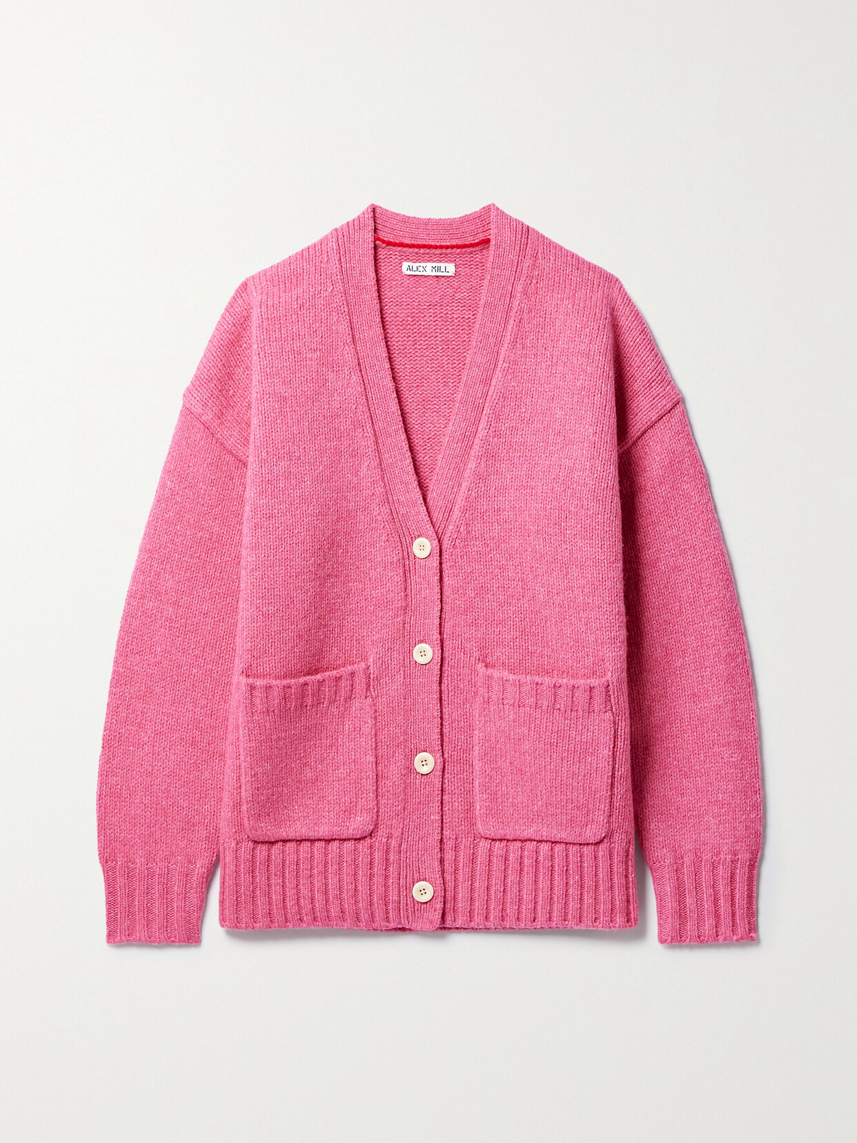 Alex Mill - Emma Wool-blend Cardigan - Pink