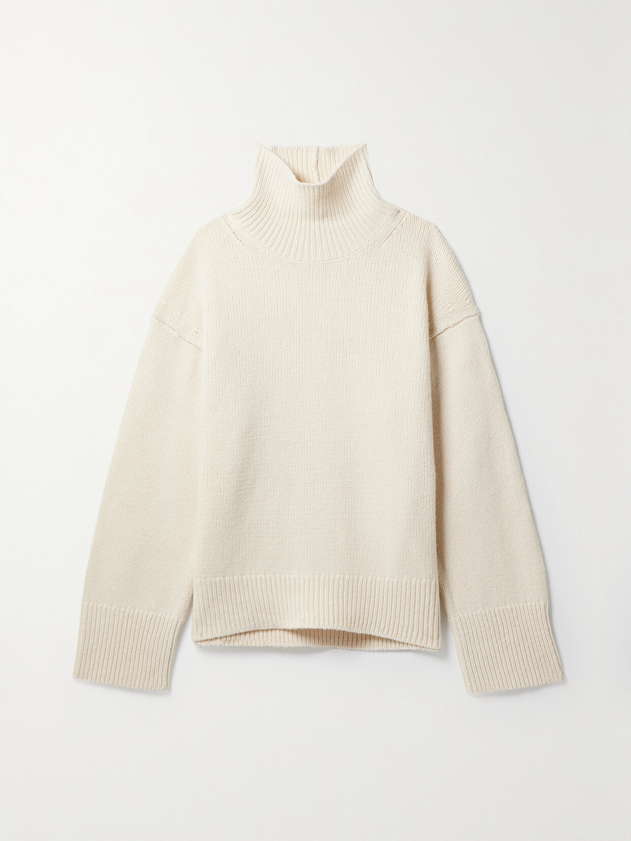 Alex Mill - Betty Merino Wool-blend Turtleneck Sweater - Off-white