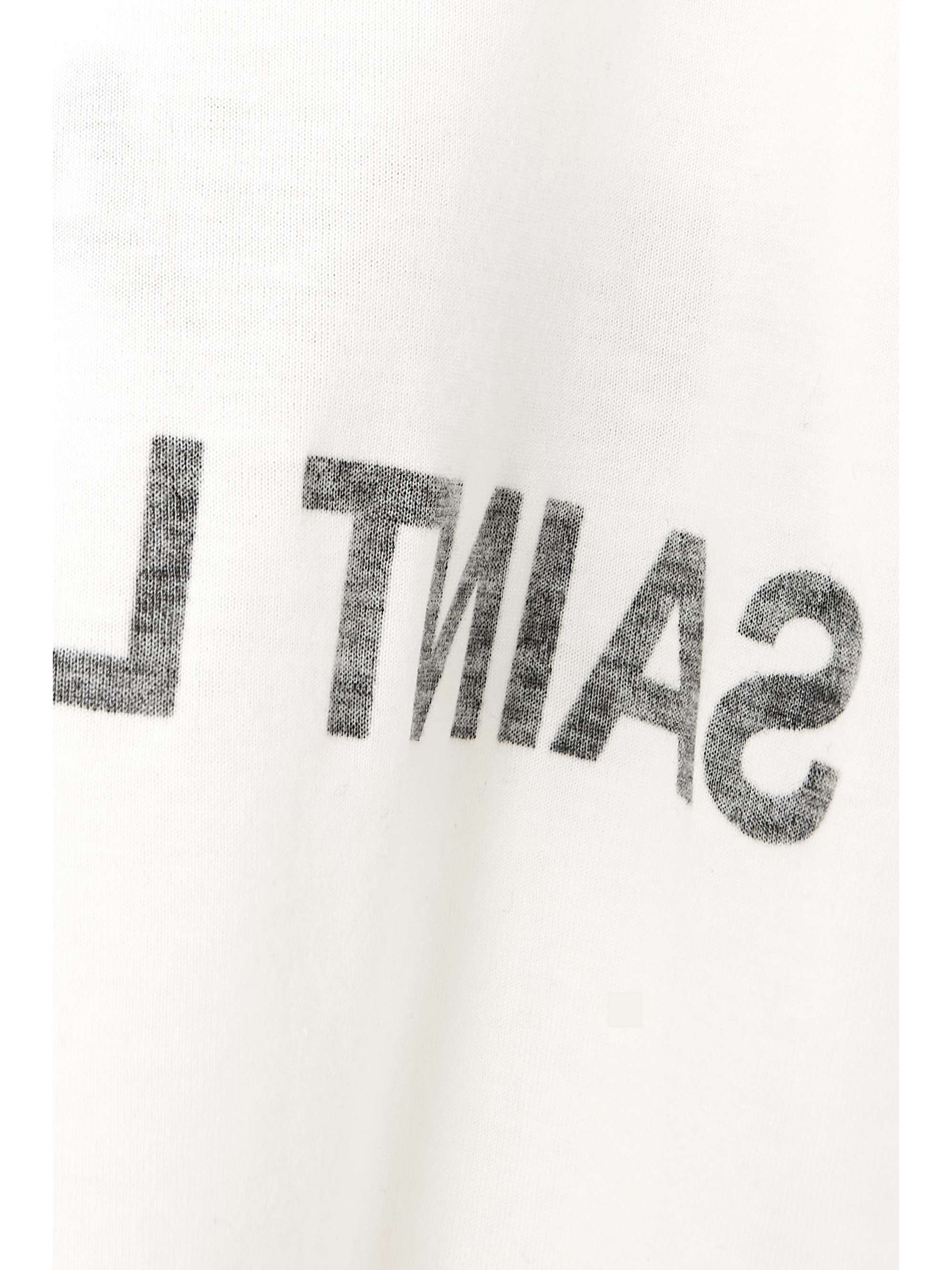SAINT LAURENT Printed cotton-jersey T-shirt